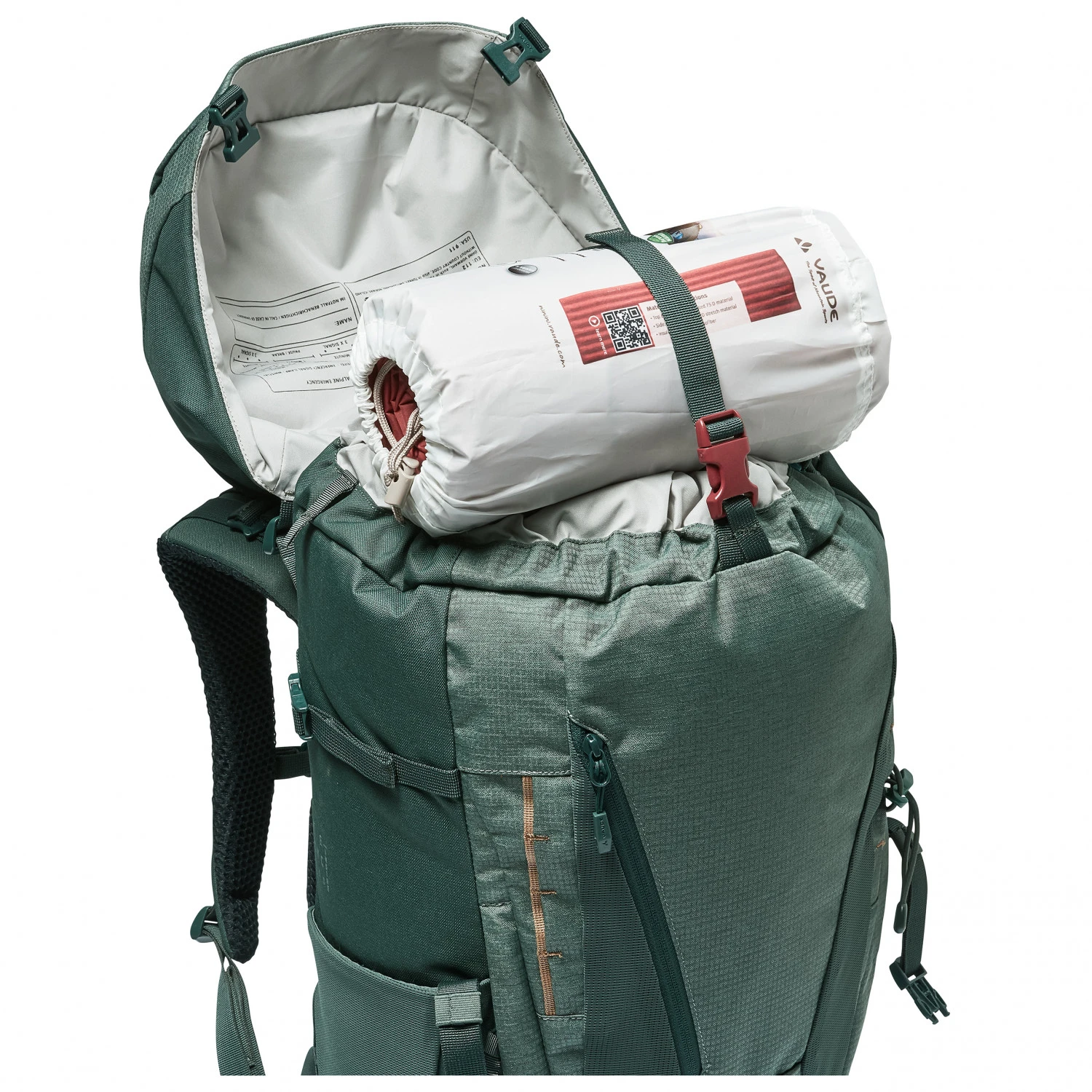 Vaude - Women's Asymmetric 38+8 - Sac à dos de montagne 6 Vaude - Women's Asymmetric 38+8 - Sac à dos de montagne – Image 6